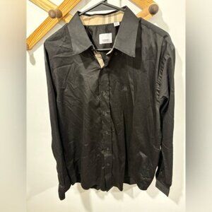 MENS BURBERRY BUTTON DOWN SHIRT